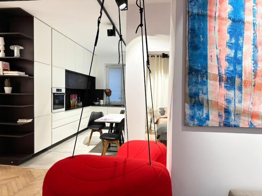 Art & Design 3 Rooms Apartment In City Center Wrocław Buitenkant foto