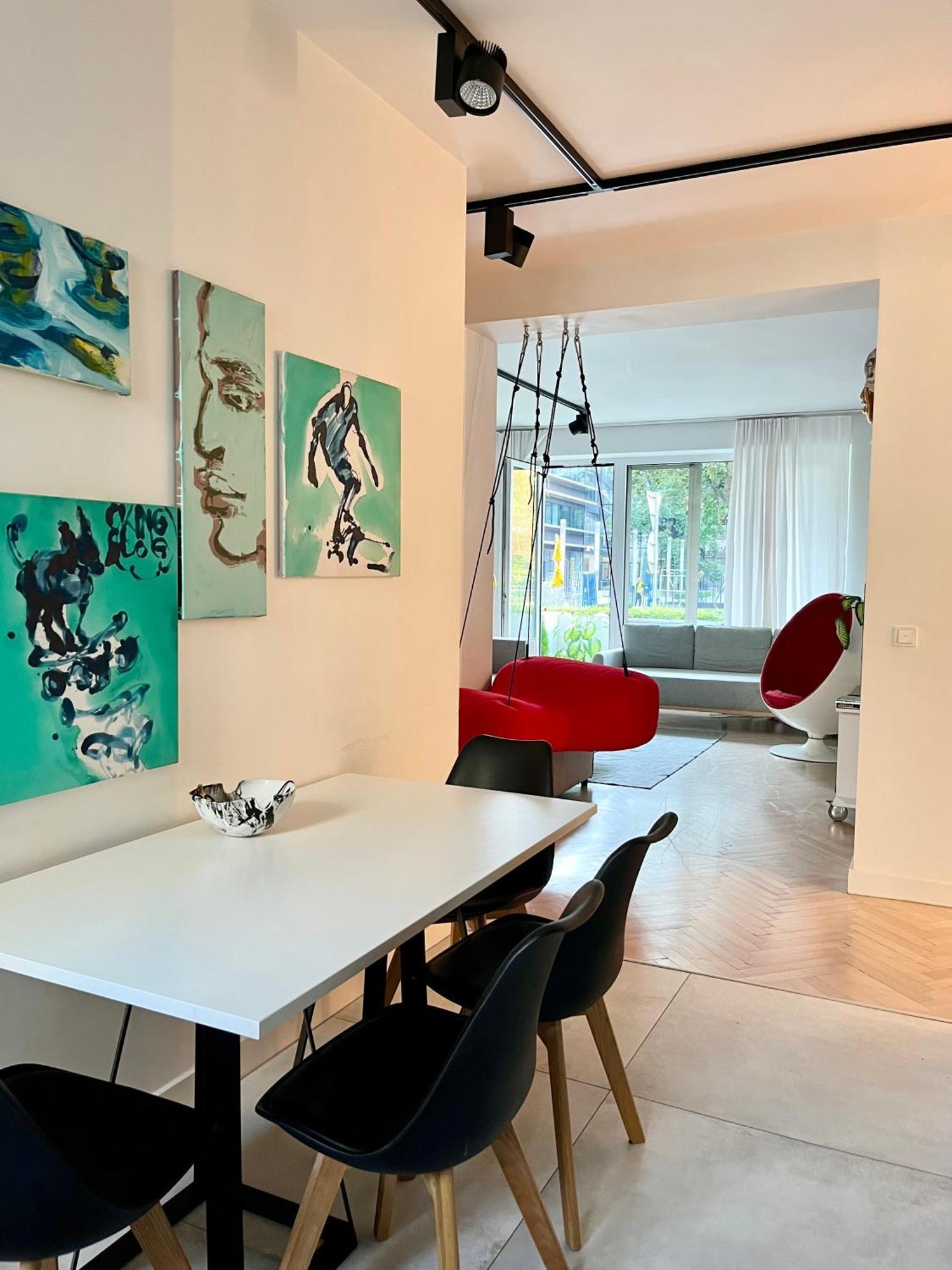 Art & Design 3 Rooms Apartment In City Center Wrocław Buitenkant foto